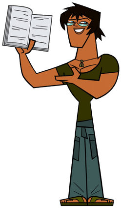 Justin Total Drama Wiki Fandom Powered By Wikia - Total Drama Island Tom,  HD Png Download - 400x1168 (#1285175) - PinPng