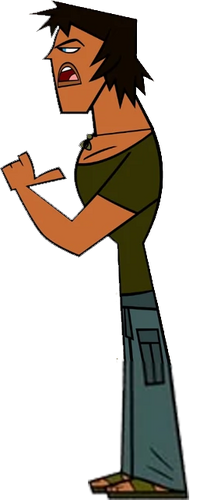 Justin Total Drama Wiki Fandom Powered By Wikia - Total Drama Island Tom,  HD Png Download - 400x1168 (#1285175) - PinPng