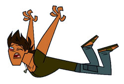 Justin Total Drama Wiki Fandom Powered By Wikia - Total Drama Island Tom,  HD Png Download - 400x1168 (#1285175) - PinPng