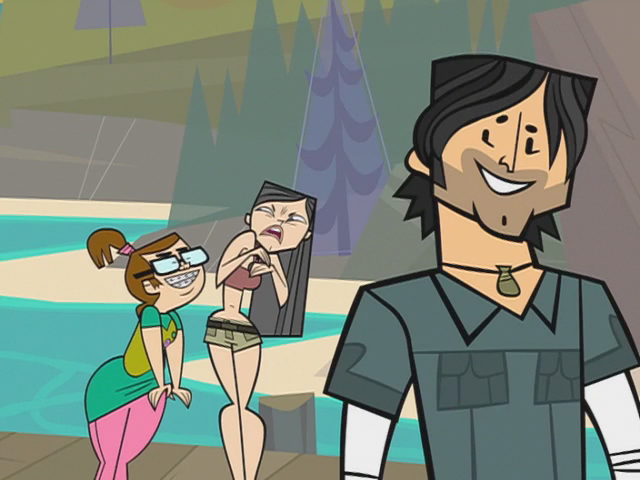 Image tagged in blank white template,total drama,no no hes got a