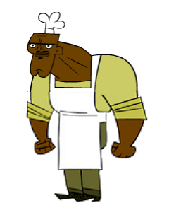 Total drama chef hatchet animado todos os personagens cuecas homme