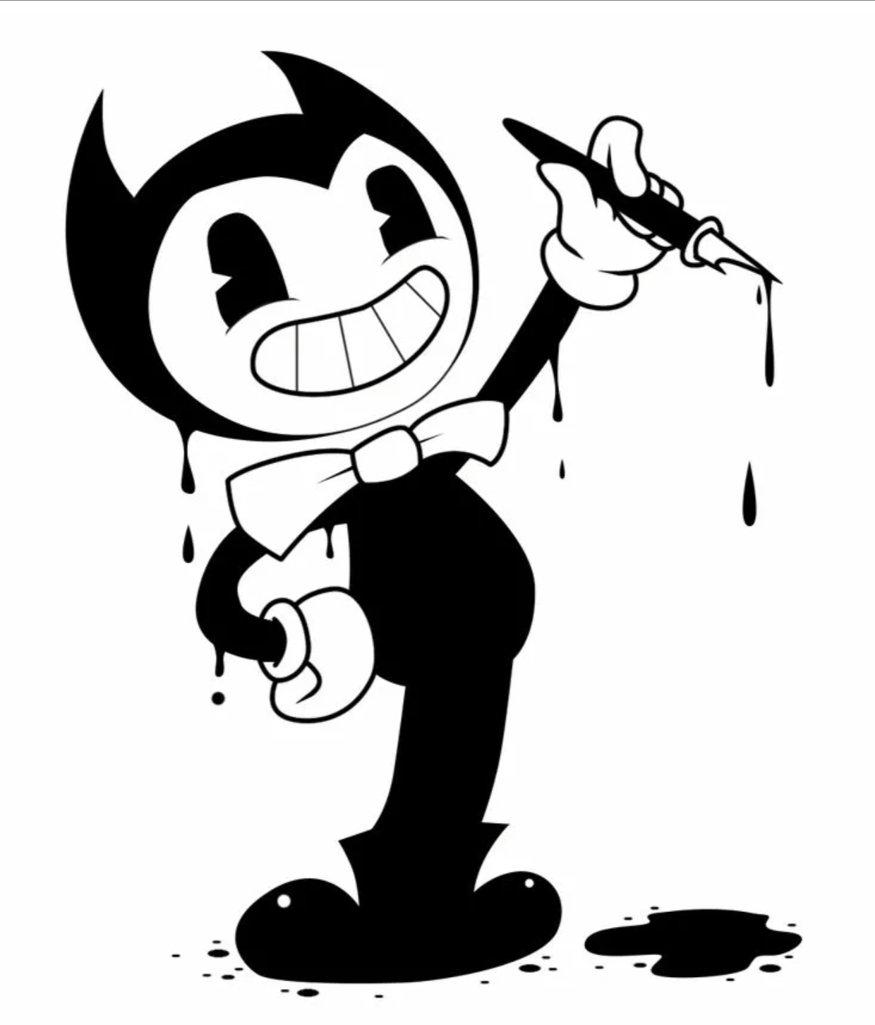 Ink Sans Png - Bendy Vs Sans Death Battle, Transparent Png -  750x830(#672087) - PngFind