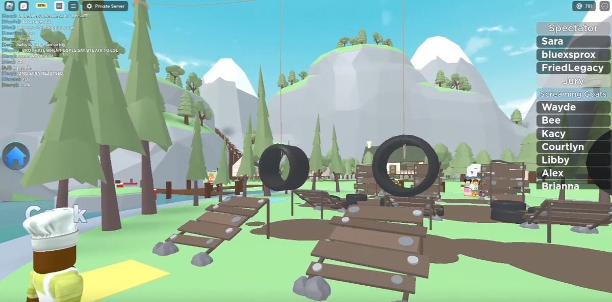 Spectator Island, Total Roblox Drama Wiki