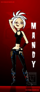 Mandy's character portrait by Cid-Vicious