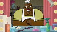 Chef using the confessional for the first time in Total Drama Action.