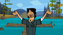 TDI01 Chris McLean is the host of Total Drama Island