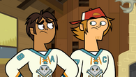 Wayne and Raj confused by Ripper's sadness.
