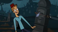 Tom wins a scare.png (884 KB) Tom is also scared by the Grave Digger.