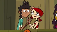 Mike holding hands with Zoey.