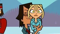 Noah unexpectedly hugs Bridgette for warmth…