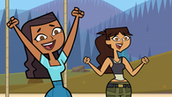 Priya celebrating her team's victory