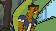 Lightning, after fighting some crocodiles.