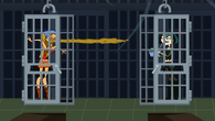 Select a person from the opposing team to be locked in a cage while you prepare gross food for them to eat.