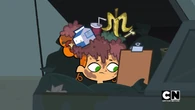 Izzy's career sphere at first said that she was gonna be a garbage inspector.