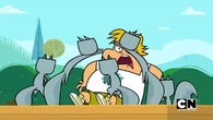 Owen gets attacked by squirrels.