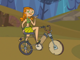 Izzy invita a Leshawna a subir en su bici