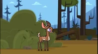 …but it turns out to just be a deer.