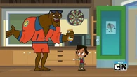 Chef was watching his favorite show, Beach Judge.