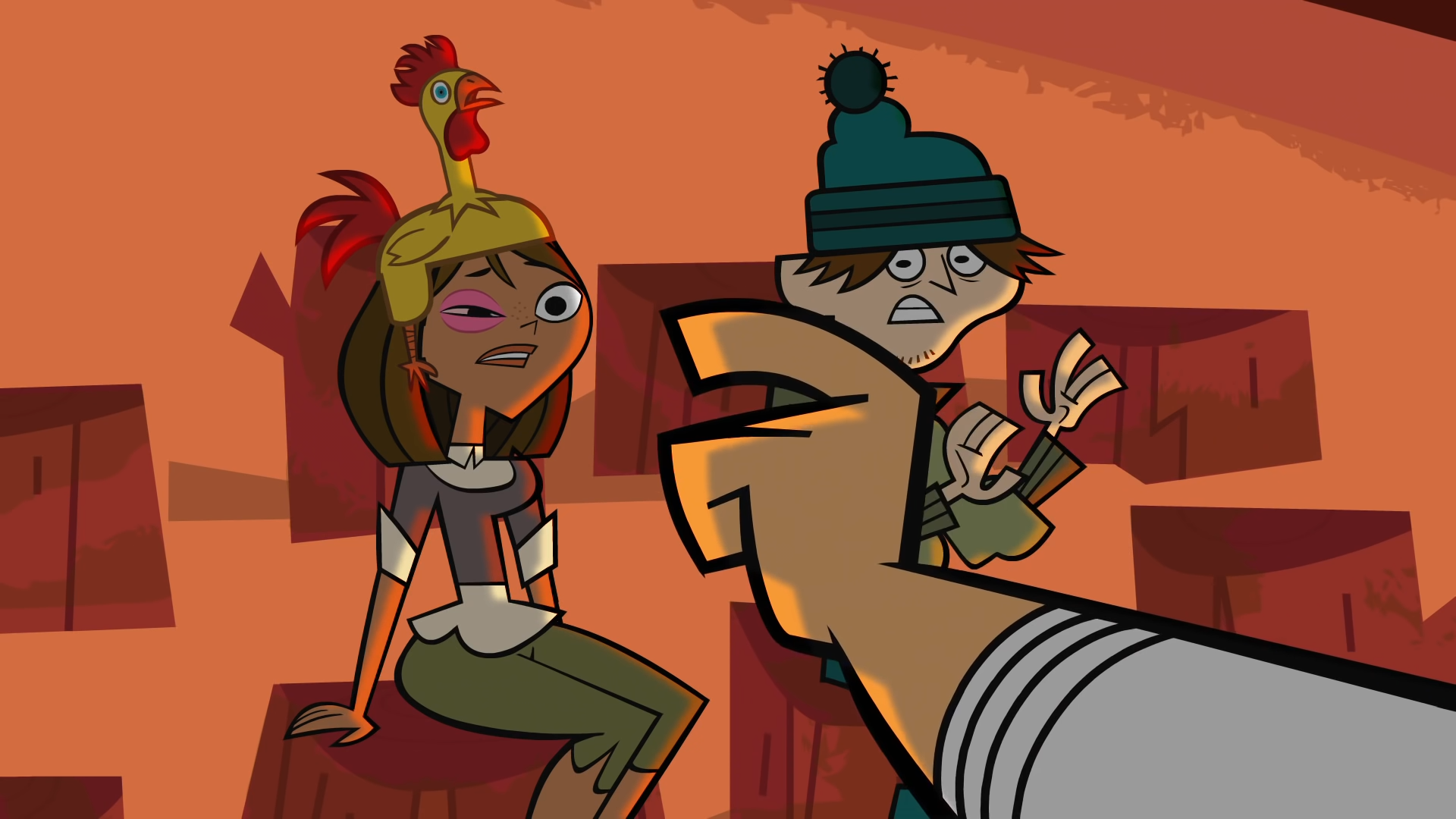 Total Drama Island - but now with Alejandro and Sierra.