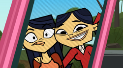 Ask AI: The story of Emma and Kitty from Total Drama Presents: The Ridonculous  Race gaining elastic powers from toxic waste.