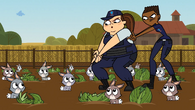 Cadets freeze bunnies