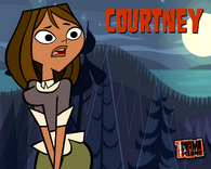 Courtney's Total Drama Island promo picture.
