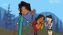 Alejandro and Heather act lovey-dovey now that they're dating.