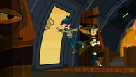 Ezekiel is kicked out of the Total Drama Jumbo Jet by Chef Hatchet...