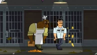 Chef visits Chris in prison.