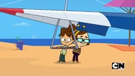 "Touchdown!" - Beth