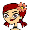 Zoey's Total Drama All-Stars biography icon.