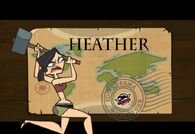 Heather's Total Drama World Tour promo picture.