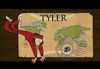 Tyler's Total Drama World Tour promo picture.