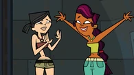 Sierra offers Heather a hug.