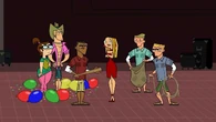 The interns ultimately make Blaineley go to compete in Total Drama World Tour.