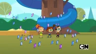 Birds protect kids.png (722 KB) The birds protect Beth, Harold and Izzy from the aliens.
