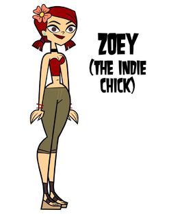 Zoey Shoes from Total Drama 