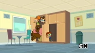 Chef and the kids get annoyed by Owen because he farted.
