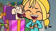 Bridgette gets a puppy from Izzy.