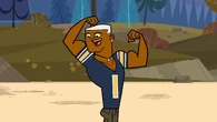 Lightning kissing his biceps.