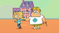 Bridgette and Owen run away.