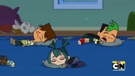 All of the kids are now peacefully sleeping again.