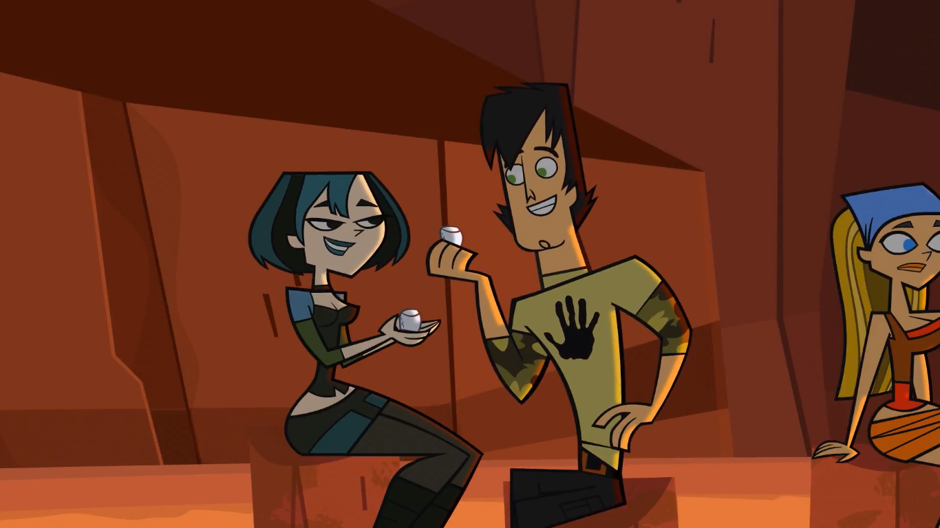 Gwen and Trent - Total - Gwen and Trent - Total Drama