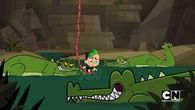 Beth's doll accidentally wakes up the aligators.