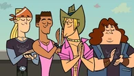 Guys clap.png (1.04 MB) The Surfer Dudes and the Rockers clap at the Adversity Twins' moves.