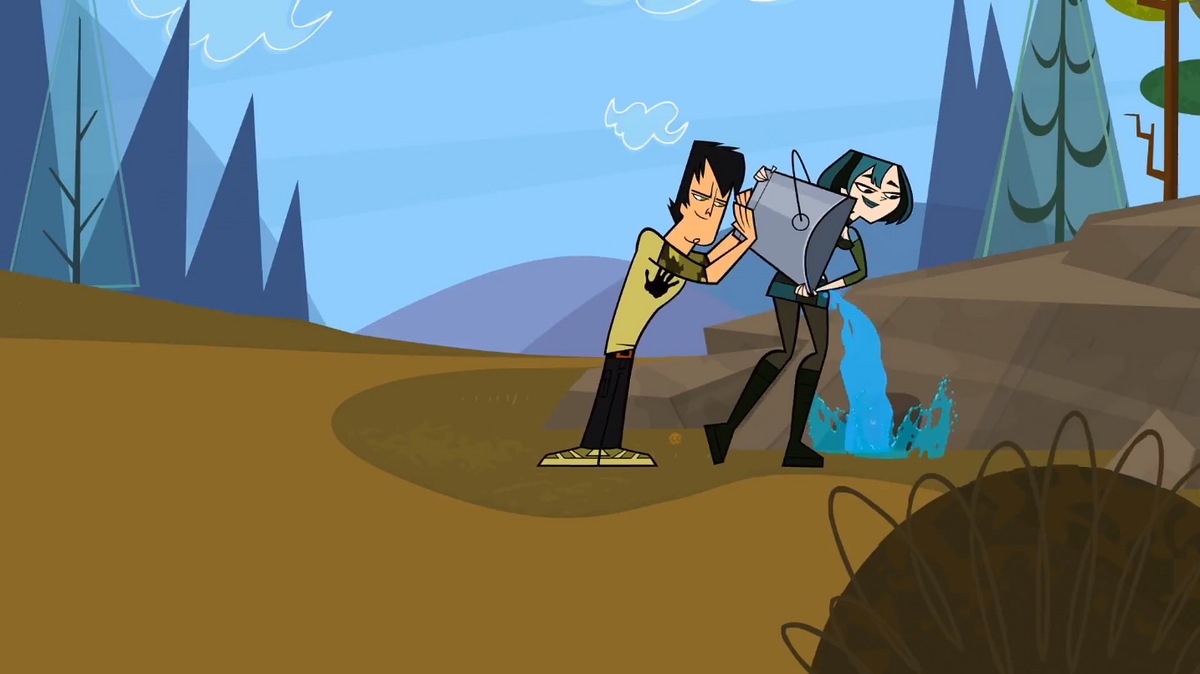 Gwen and Trent - Total - Gwen and Trent - Total Drama