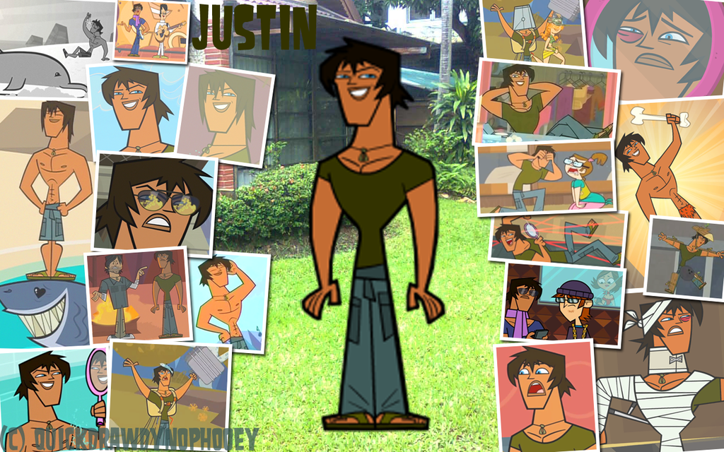 Justin total drama island store