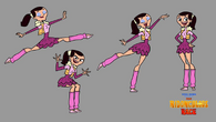 Various poses of Josee.