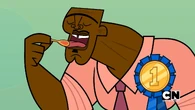 Chef tastes Duncan's hot sauce.