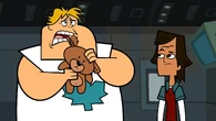 Owen is so nervous at flying that he starts chewing Beary.
